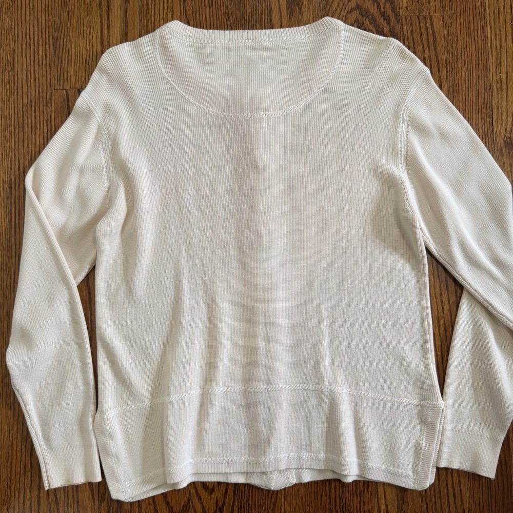 Tommy Bahama Cream Silk Blend Cardigan Sweater Size XS - Picture 8 of 10